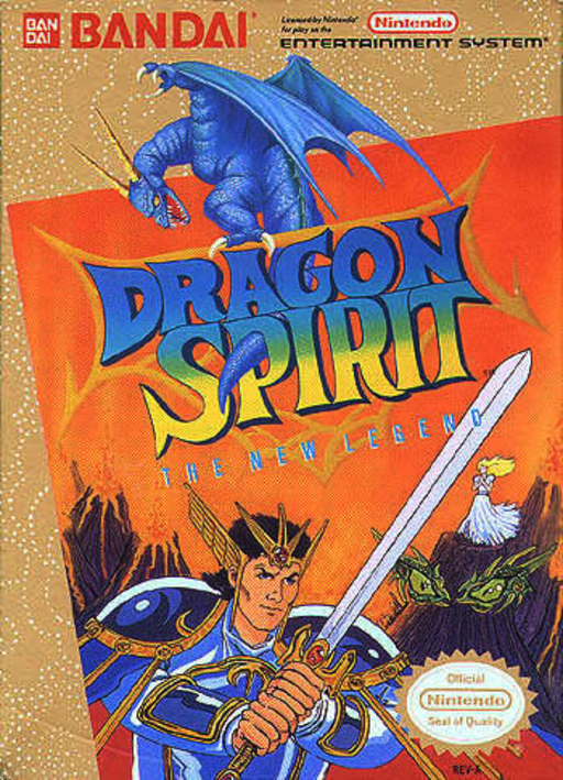 Dragon Spirit - The New Legend (USA, Europe) (Namco Museum Archives Vol 1) box art
